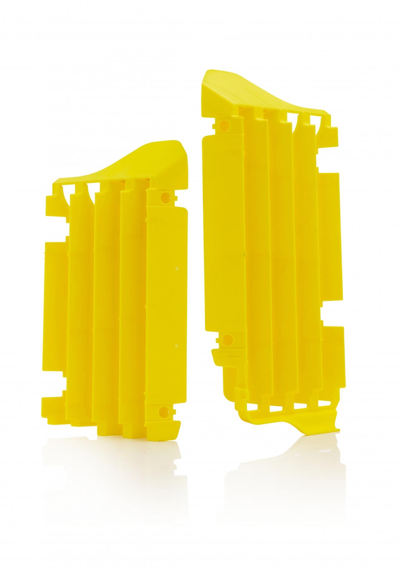 0023921.060 - Acerbis Radiator Louvres - Suzuki RMZ250 2019-2025 - Yellow