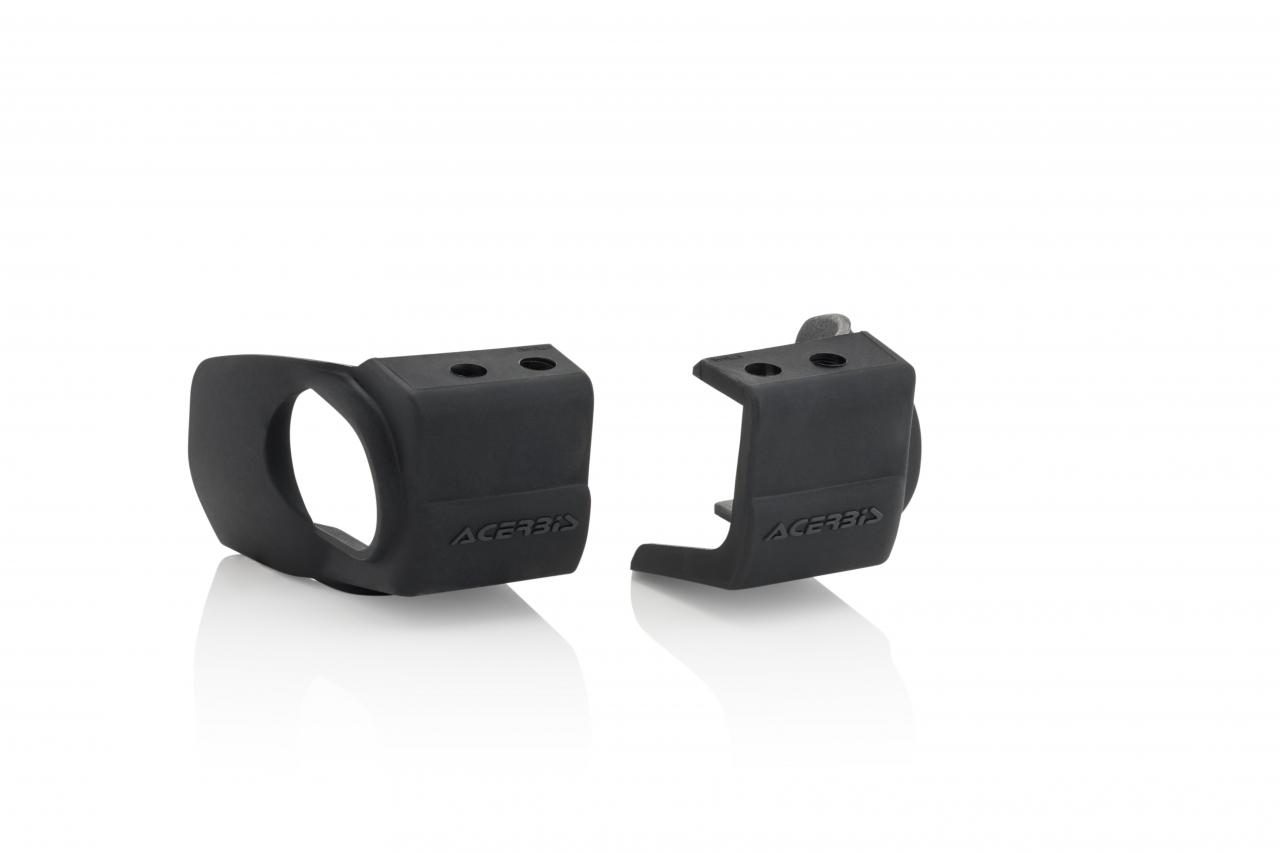Acerbis Black Fork Shoe Covers - Beta Rr 125/250/300/400/450/480/498 2012-2018