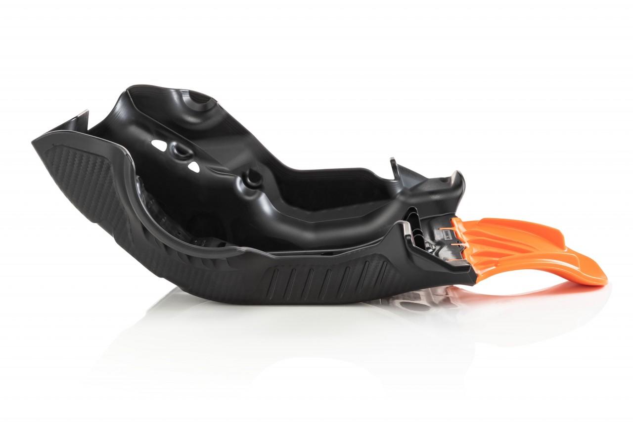 0024255.313 - Acerbis Skid Plate - KTM SXF/ XC-F 250/350 2019-22 - Black/ Orange image 2