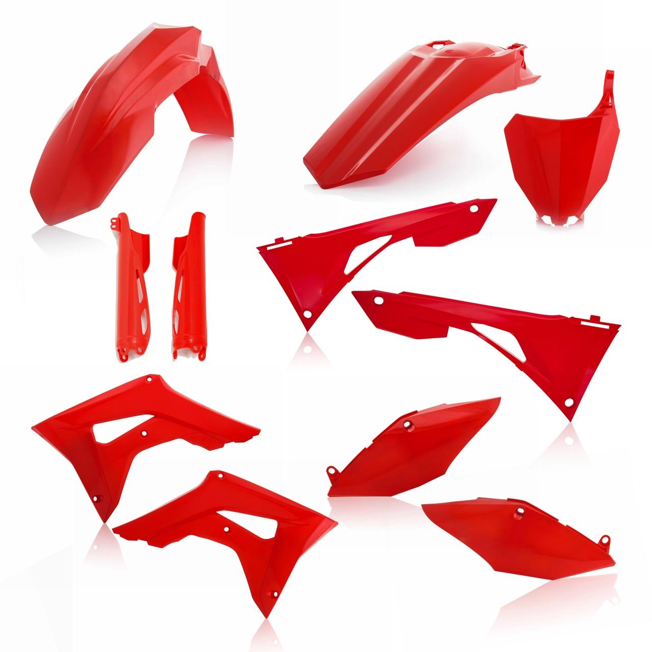 Acerbis Red 0023617.110 - Full Plastics Kit - Honda Crf250r 2019