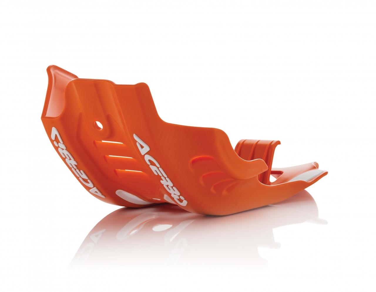 0021755.011 - Acerbis Skid Plate - KTM SXF450 2016-18, Husqvarna FC450 2016-18, FE450/501 2017-19 - Orange