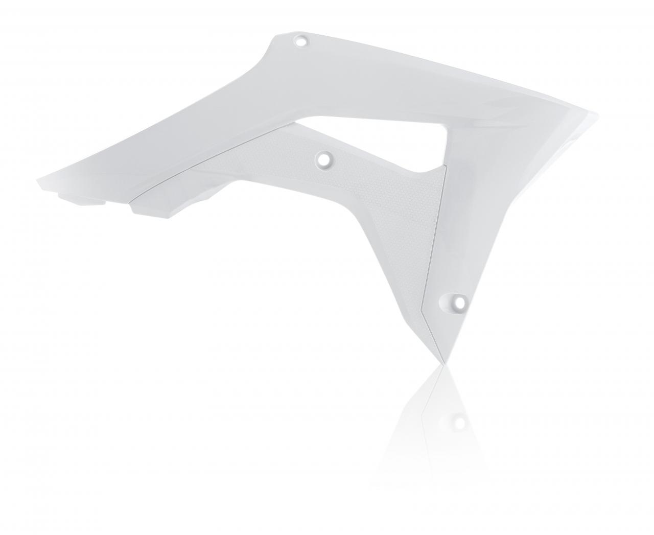 0022381.030 - Acerbis Radiator Scoops - Honda CRF250R 2018-21, CRF450R 2017-20 - White image 2