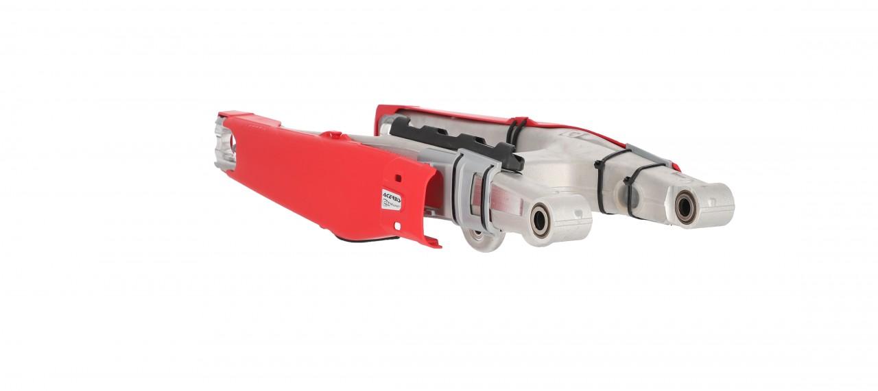 0024875.225 - Acerbis Teket Magnetic Swingarm Protectors - KTM/ Gas Gas/ Husqvarna - Red