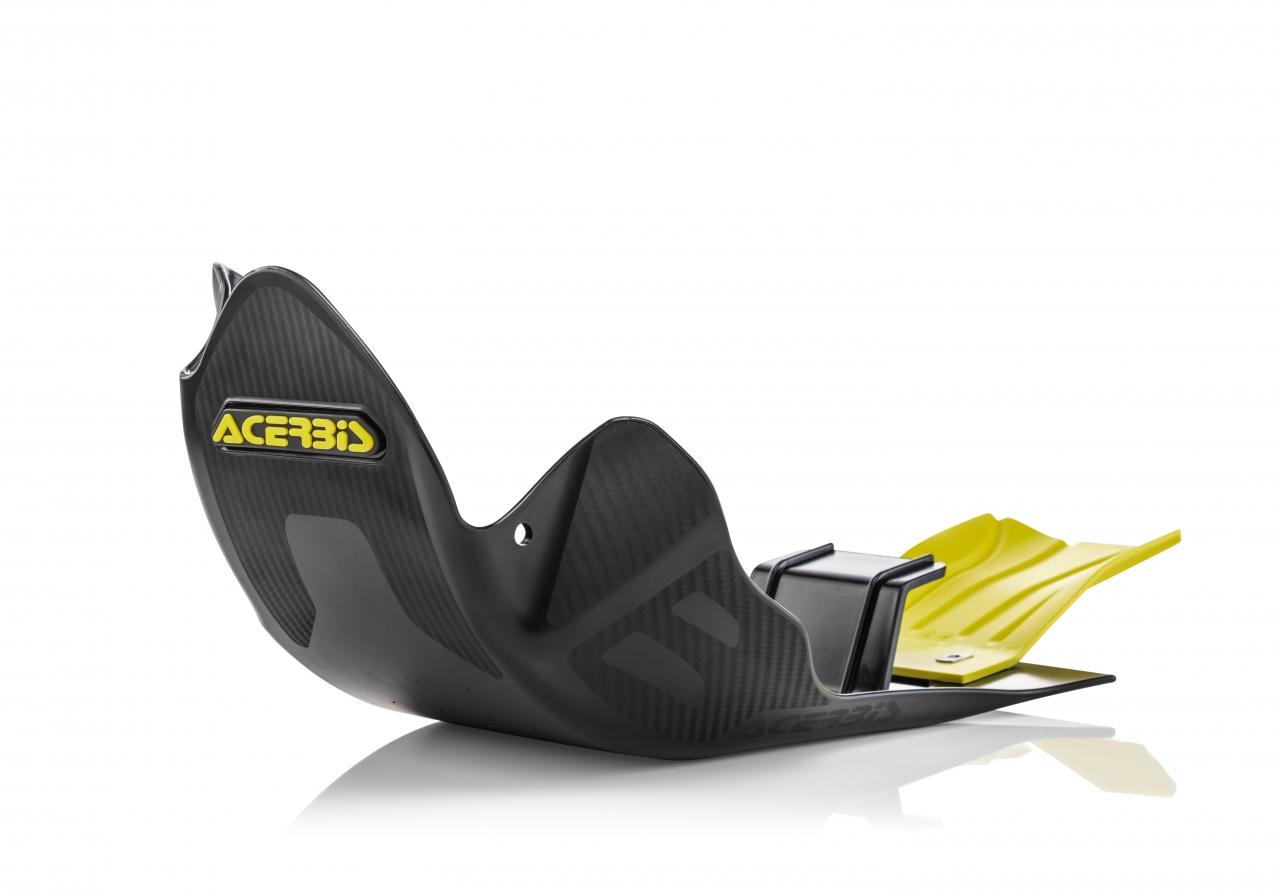 0023735.318 - Acerbis Skid Plate - Suzuki RMZ250 2019-23 - Black/ Yellow
