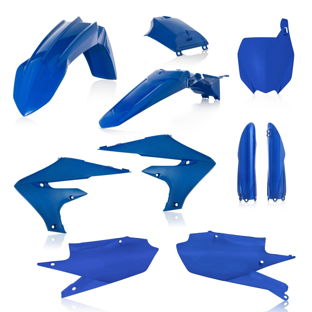 Acerbis Blue 0023631.040 - Full Plastics Kit - Yamaha Yzf250 2019-23, Yzf450 2018-22