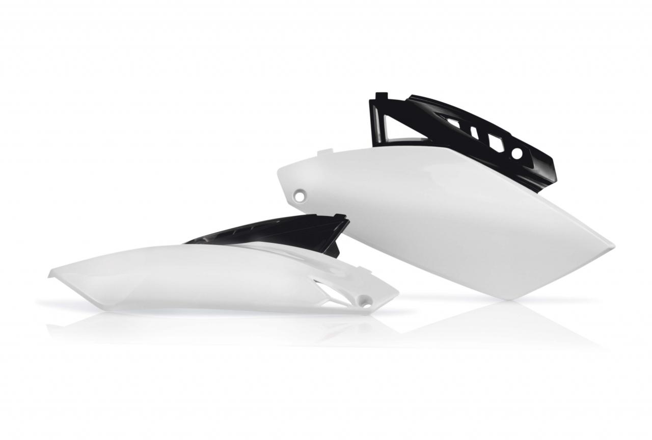 0013761.237 - Acerbis Side Panels - Yamaha YZF250 2010-13 - White/ Black