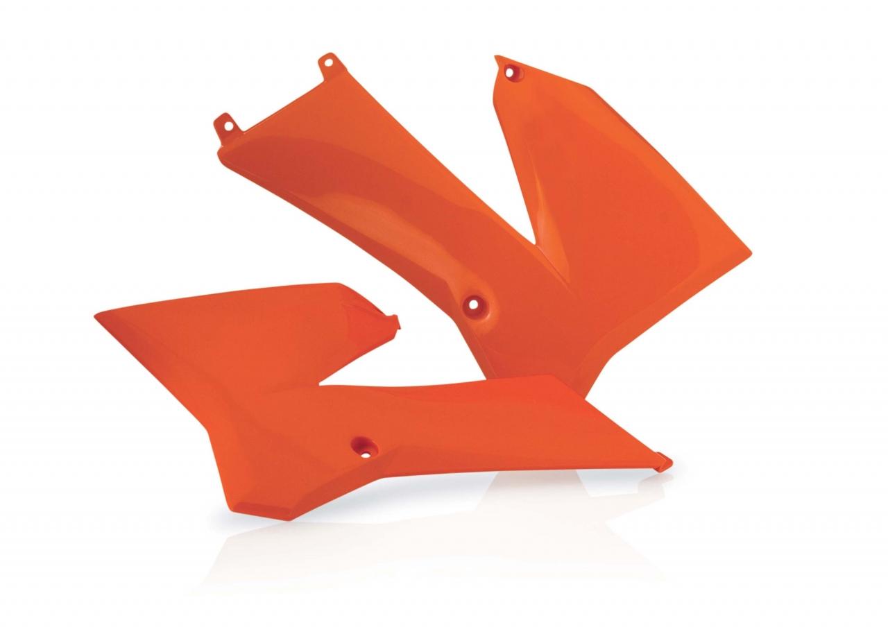 Acerbis Orange 0016366.010 - Radiator Scoops - Ktm Sx85 2006-12