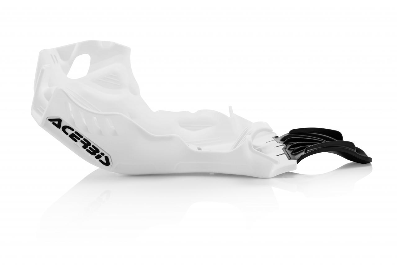0023660.237 - Acerbis Skid Plate - KTM SX250 & XC 250/300 & Husqvarna TC250 2019-22, Gas Gas MC250 2022-23 - White image 2