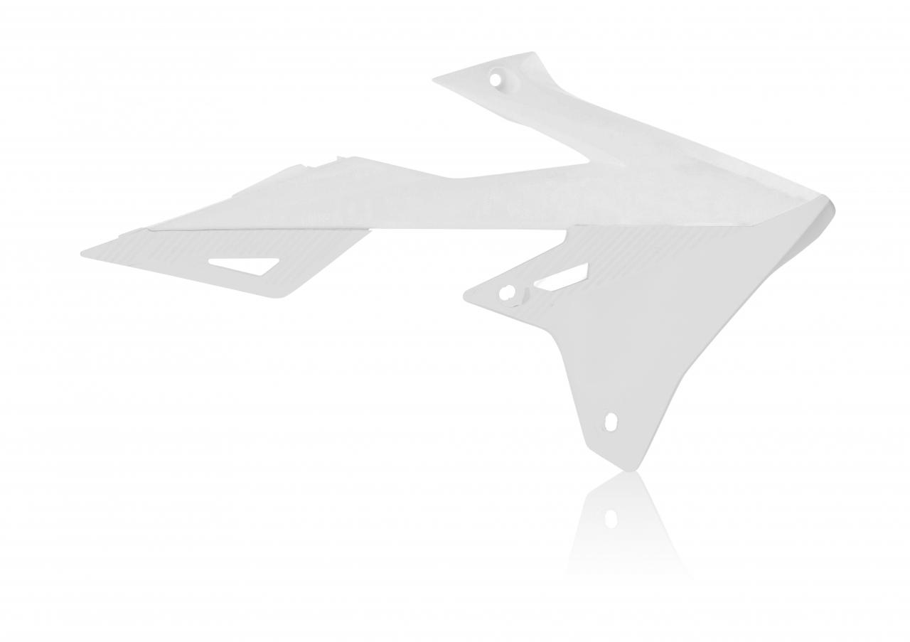 0023061.030 - Acerbis Radiator Scoops - Suzuki RMZ250 2019-2025, Suzuki RMZ450 2018-2025 - White image 2
