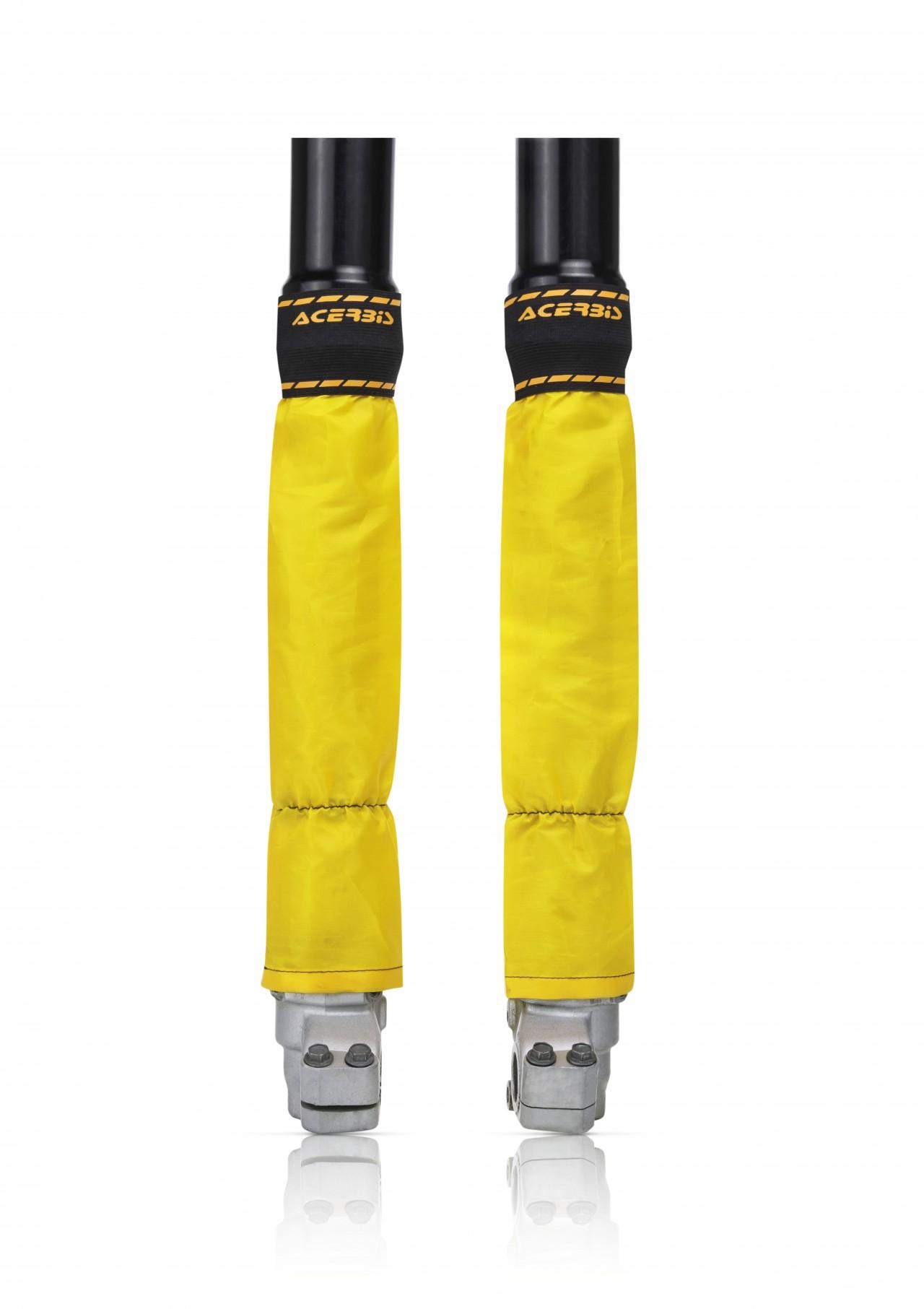 Acerbis Yellow 0024421.060 - Z-Mud Universal Fork Gaiters