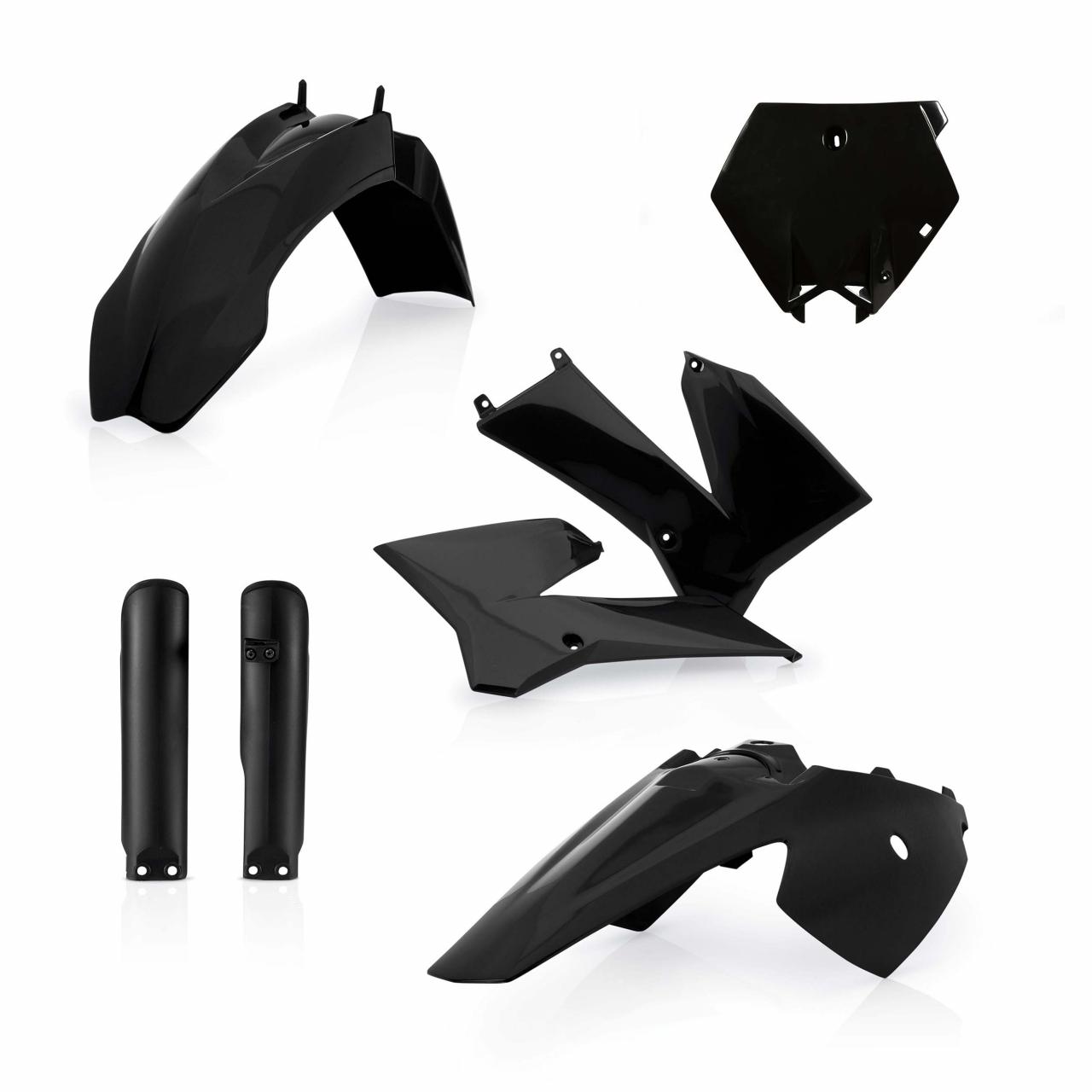 0016374.090 - Acerbis Full Plastics Kit - KTM SX85 2006-12 - Black