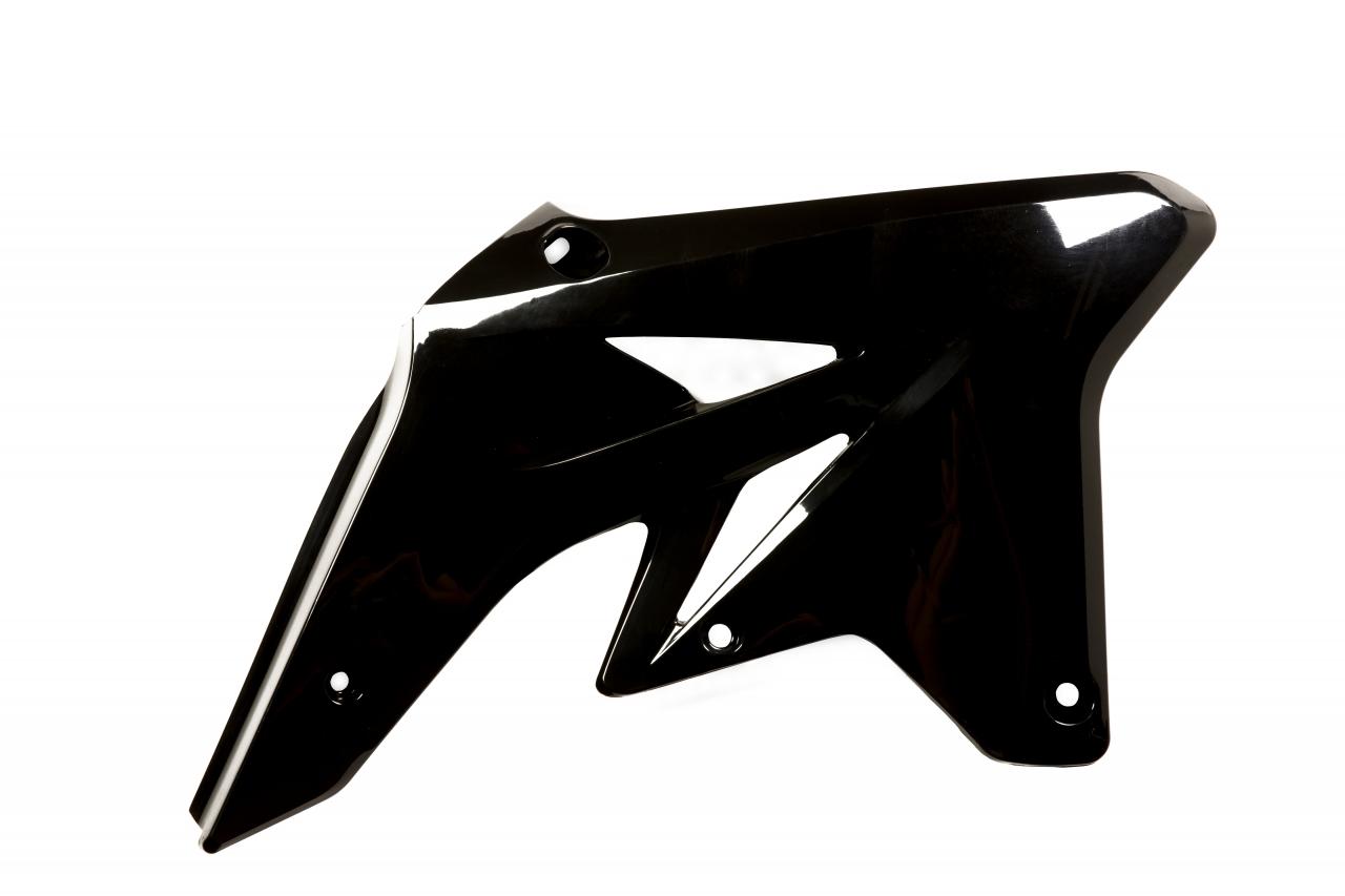 Acerbis Black 0010286.090 - Radiator Scoops - Suzuki Rmz250 2007-09