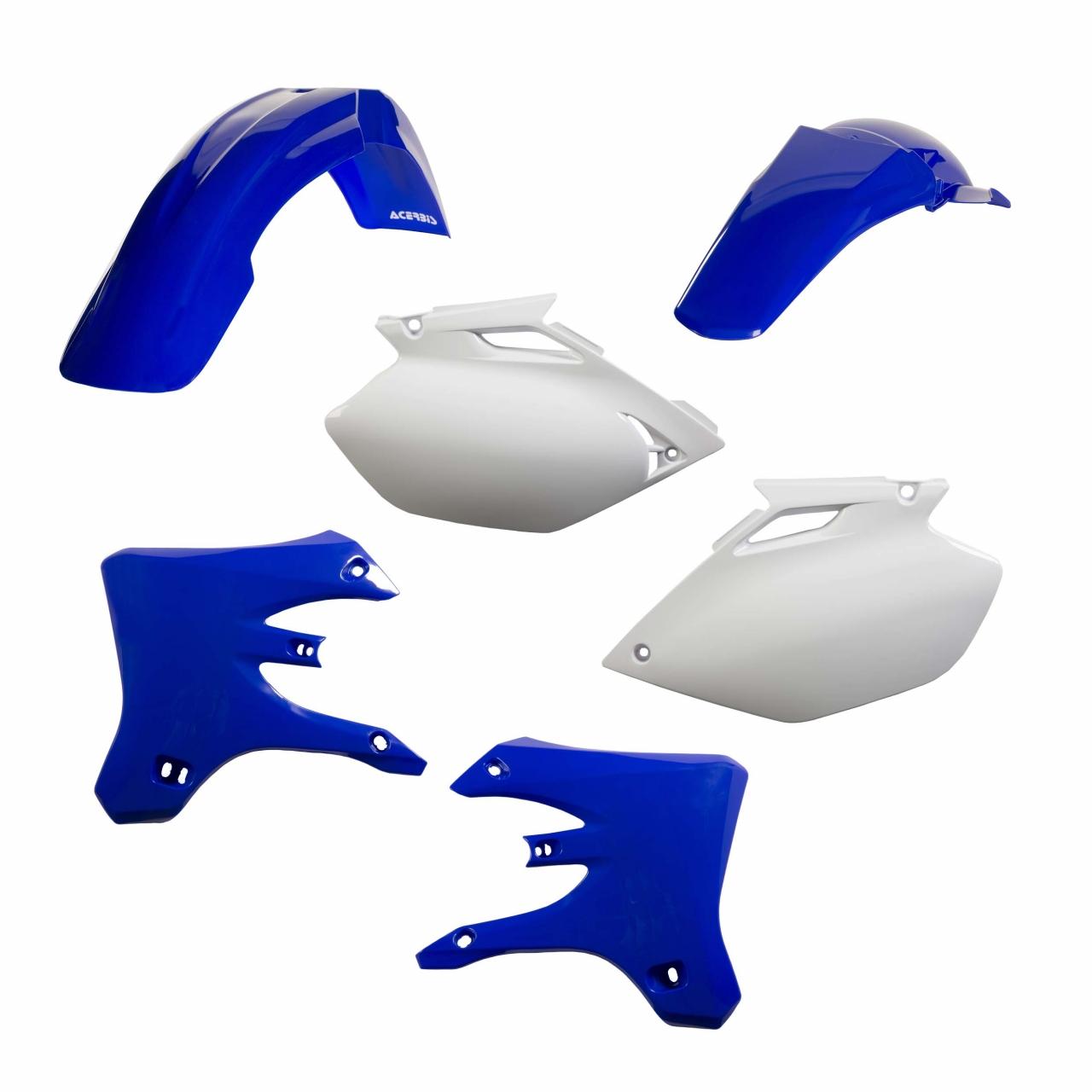 Acerbis Blue/White 0007519.553.003 - Standard Plastics Kit - Yamaha Yzf 250/450 2003-05 Oem '03 ()