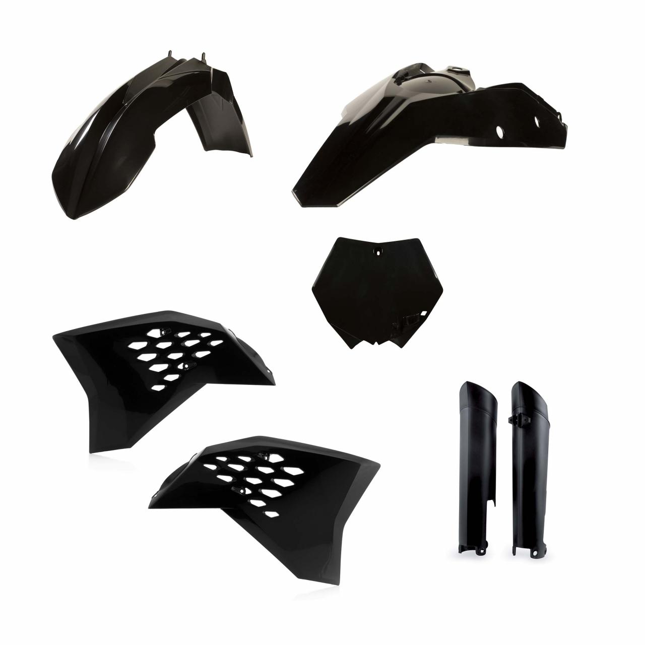 0013977.090 - Acerbis Full Plastics Kit - KTM SXF 250/350/450/505 2009-10 - Black