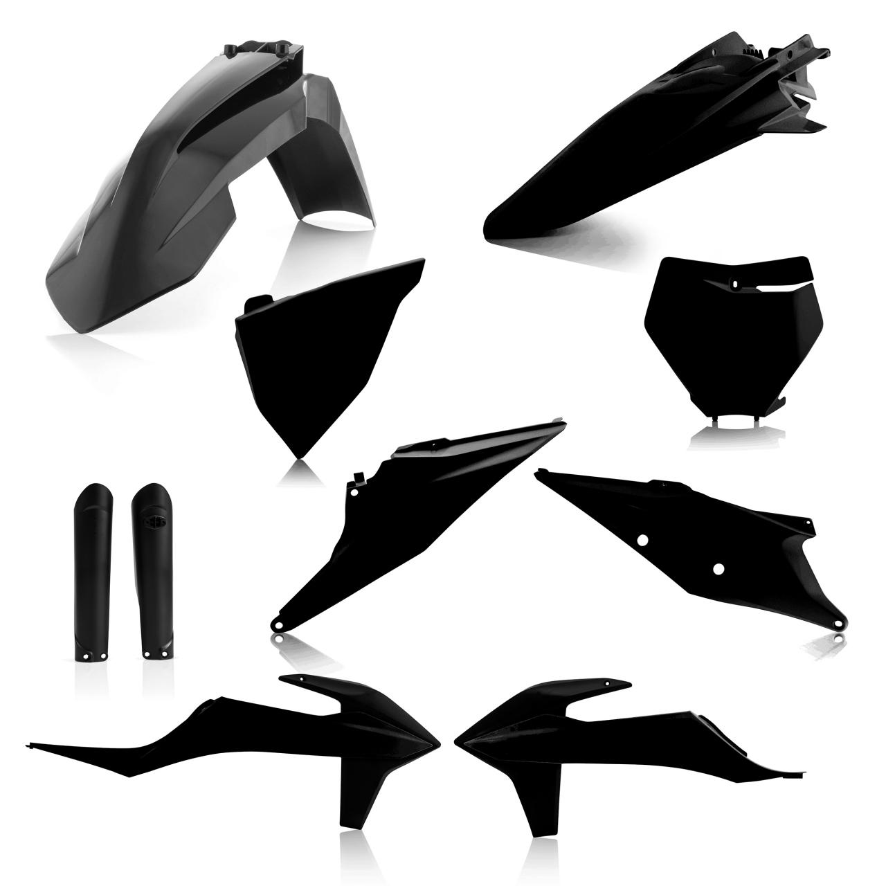 0023479.090 - Acerbis Full Plastics Kit - KTM SX 125/250 & SXF 250/350/450 2019-22 - Black