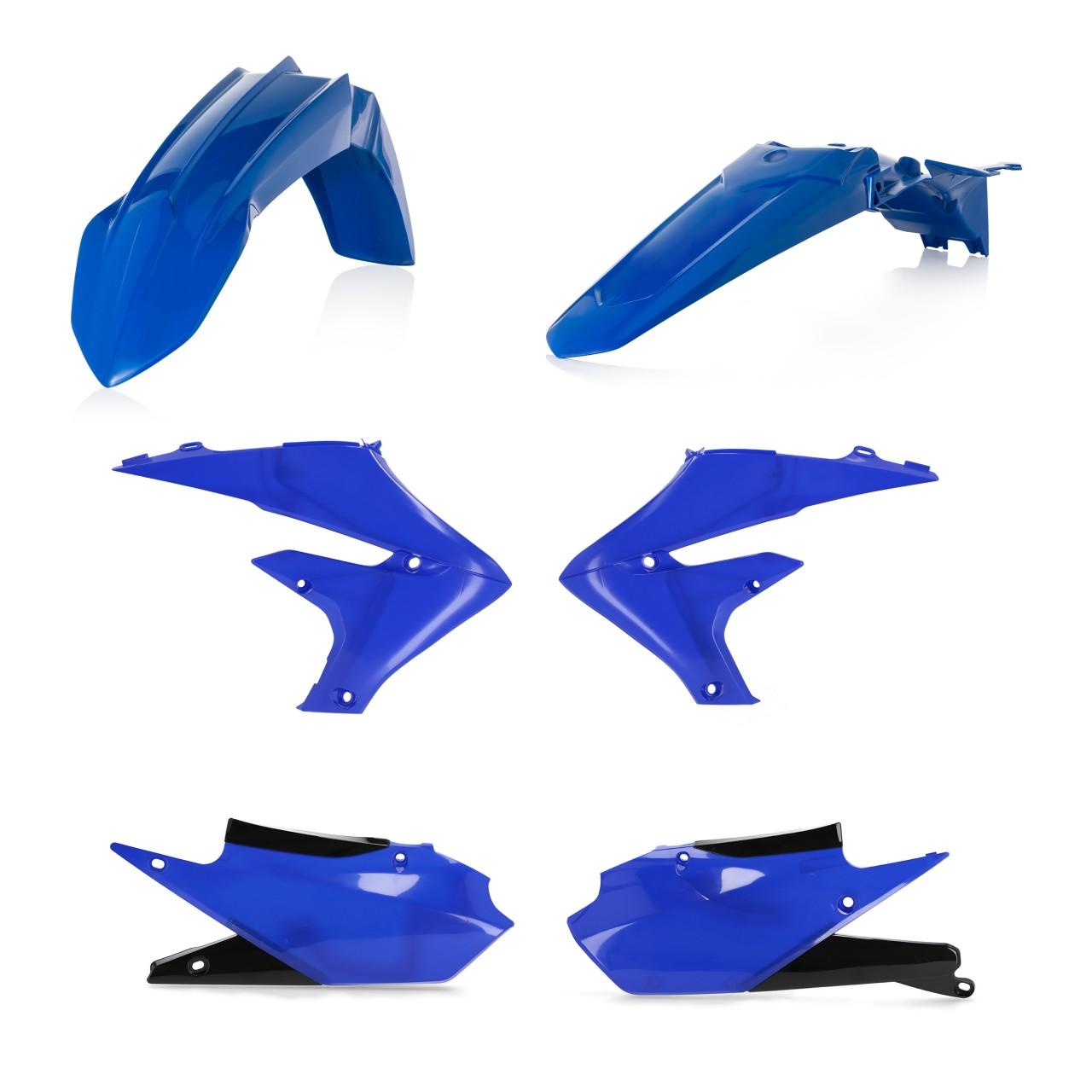 0022961.553.021 - Acerbis Standard Plastics Kit - Yamaha YZF250 2019-2023, YZF450 2018-2022 - OEM 21 (Blue/Black)