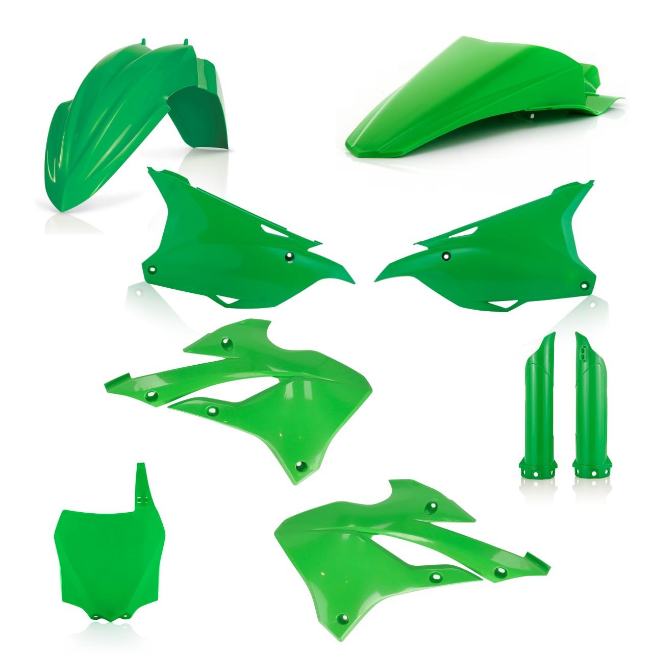 Acerbis Green 0024923.130 - Plastics Kit - Kawasaki Kx85 2022-2025