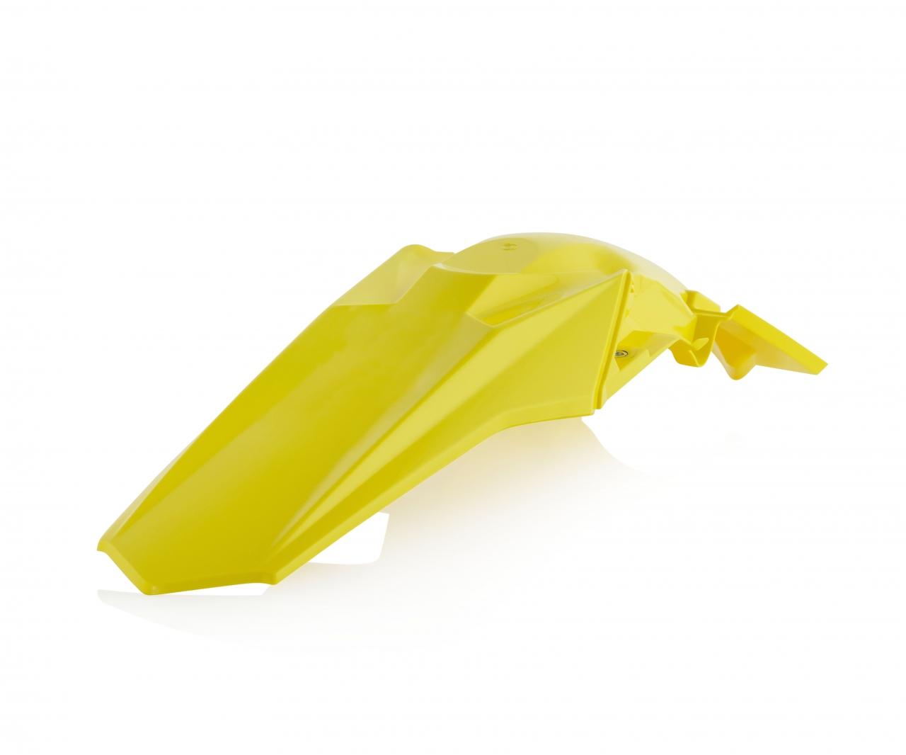 Acerbis Yellow 0023063.060 - Rear Fender - Suzuki Rmz250 2019-2025, Rmz450 2018-2025