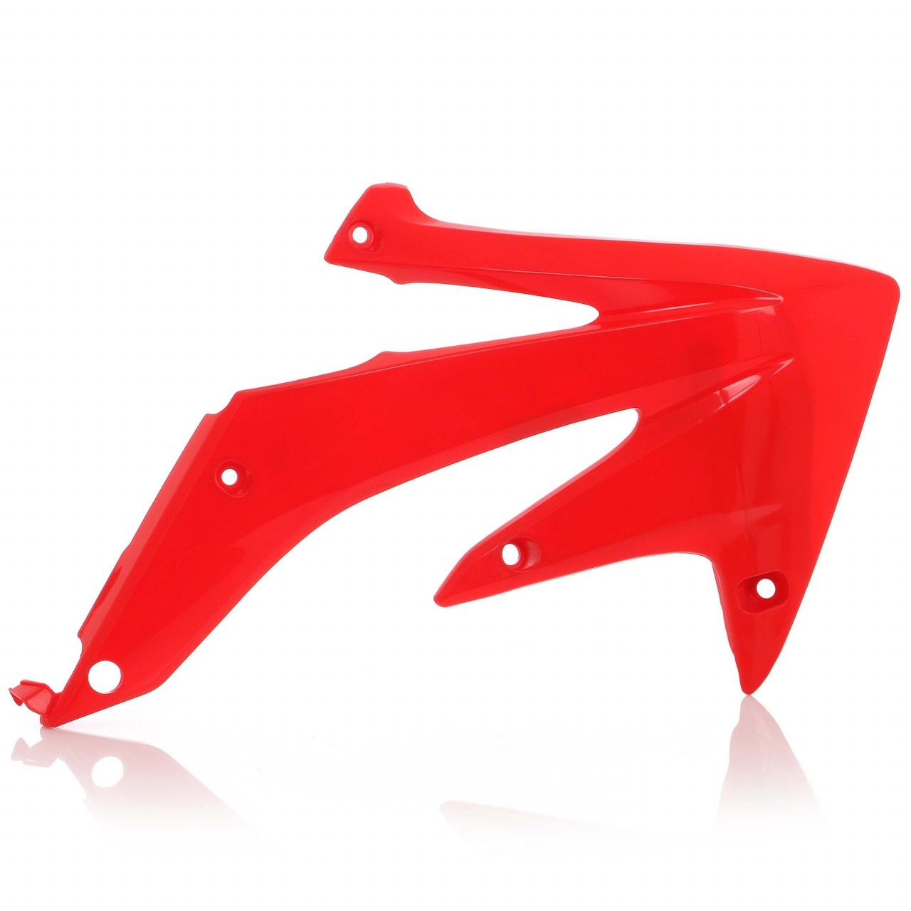 Acerbis Red 0008133.110 - Radiator Scoops - Honda Crf250x 2004-18 Crf250r 2004-09