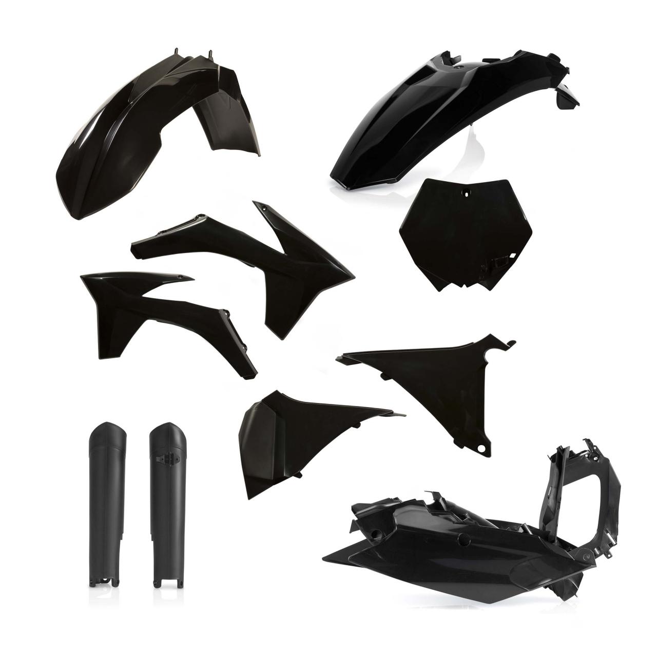 0015701.090 - Acerbis Full Plastics Kit - KTM SX 125/150/250 2011 - Black