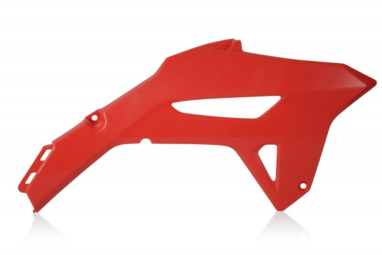 Acerbis Red 0024304.110 - Radiator Scoops - Honda Crf250r 2022-2024, Crf450r 2021-2024