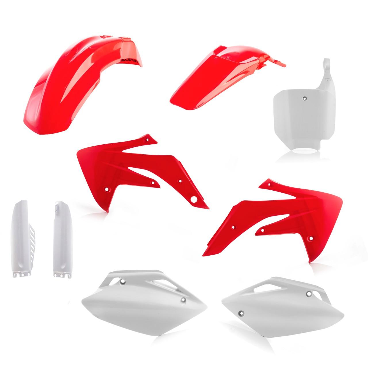 Acerbis Oem 0025331.553 - Full Plastics Kit - Honda Crf150r 2007-2024 - (Red/White)