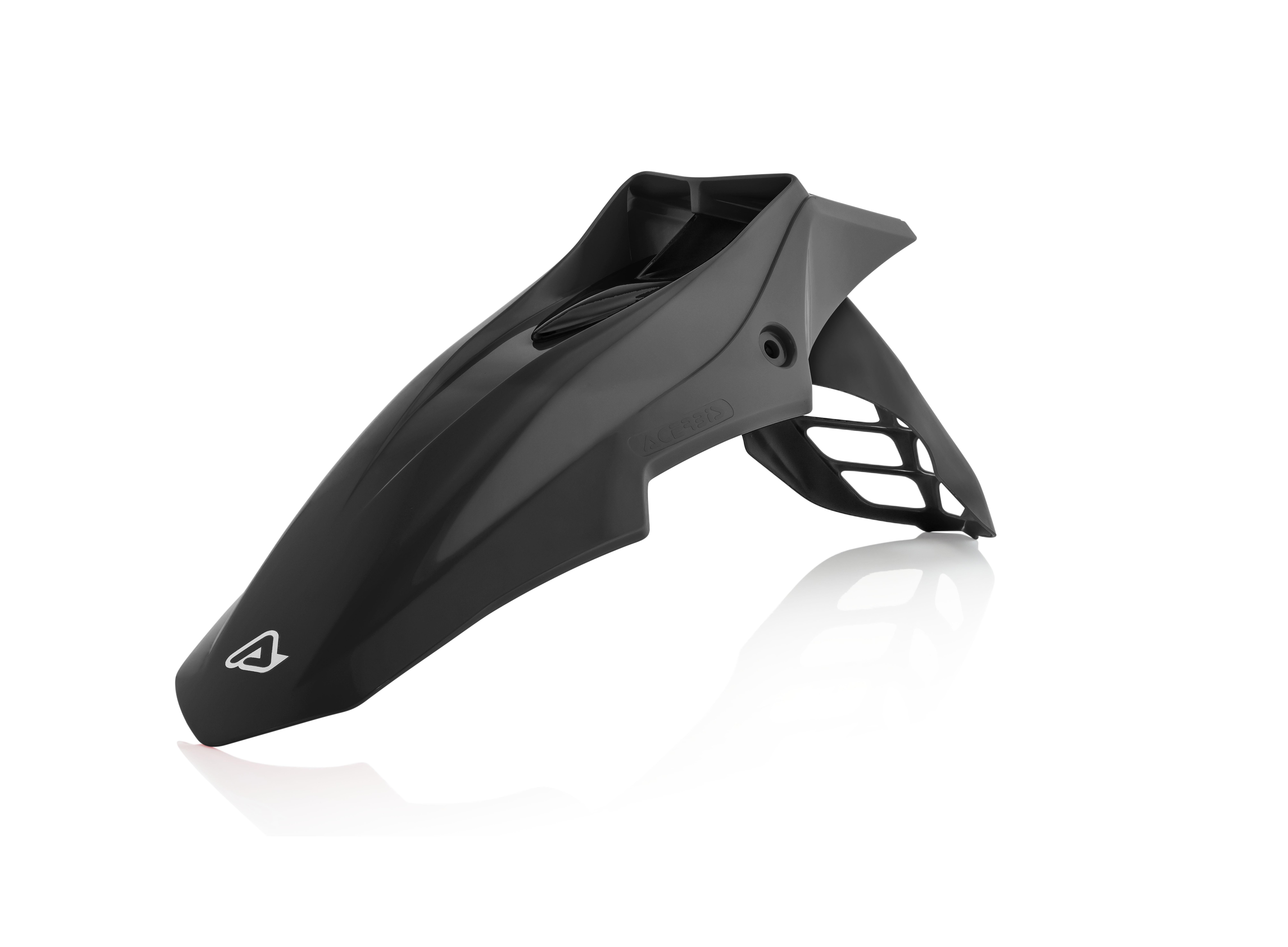 Acerbis Universal Supermoto Evo Front Fender - Black