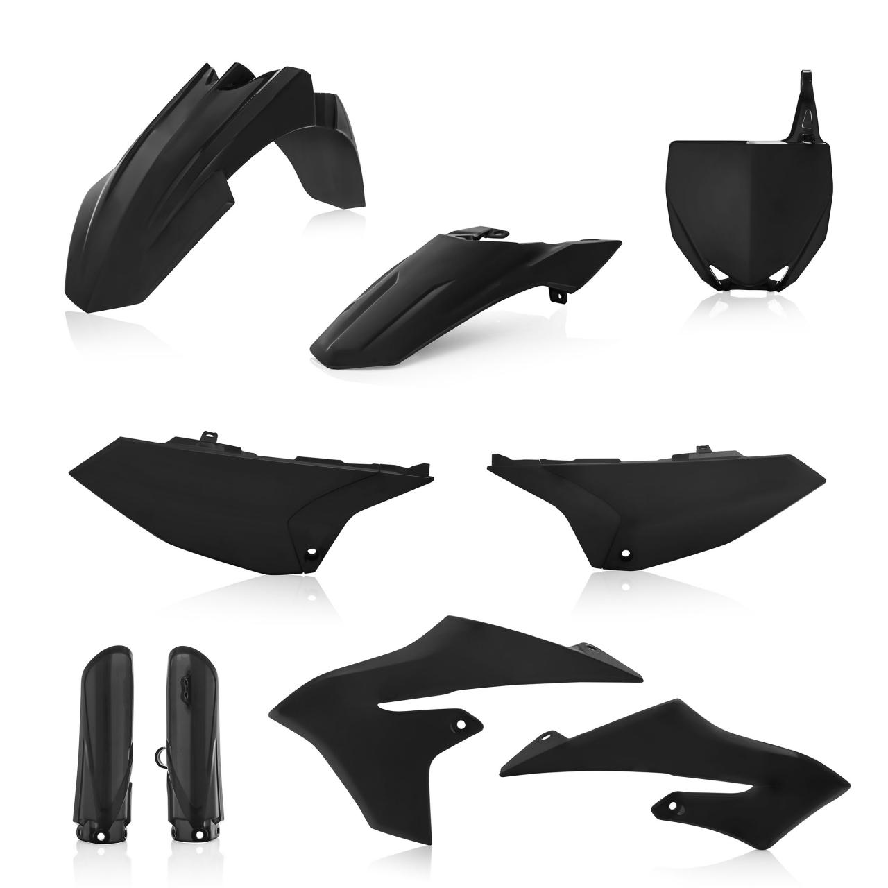 0023526.090 - Acerbis Full Plastics Kit - Yamaha YZ65 2018-2025 - Black