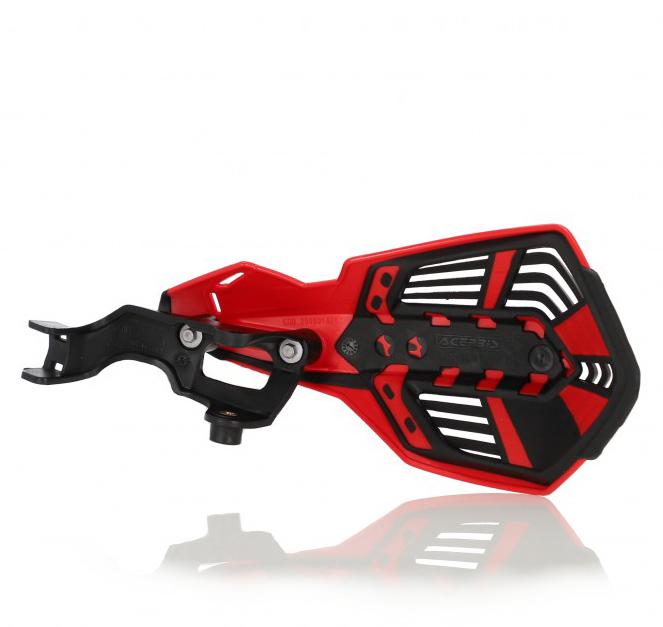 0024658.349 - Acerbis K-Future Hand Guards - Gas Gas EC 250/300 2024-2025 - Red/ Black