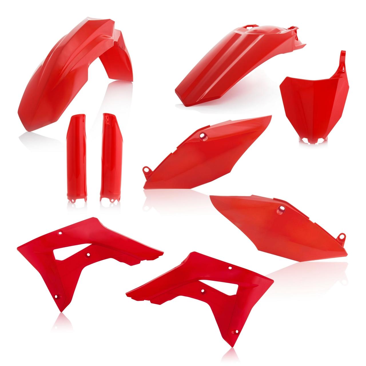 0022531.110 - Acerbis Full Plastics Kit - Honda CRF450RX 2017-18 - Red