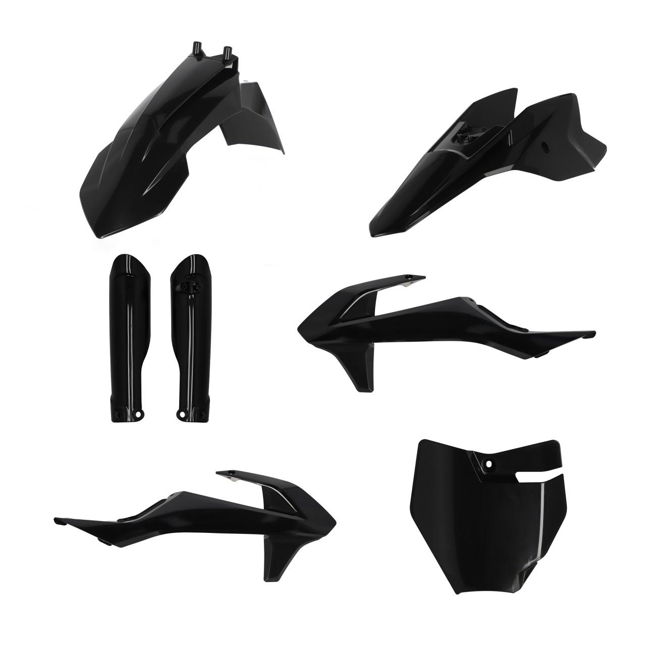 Acerbis Black 0025506.090 - Full Plastics Kit - Ktm Sx50 2016-23