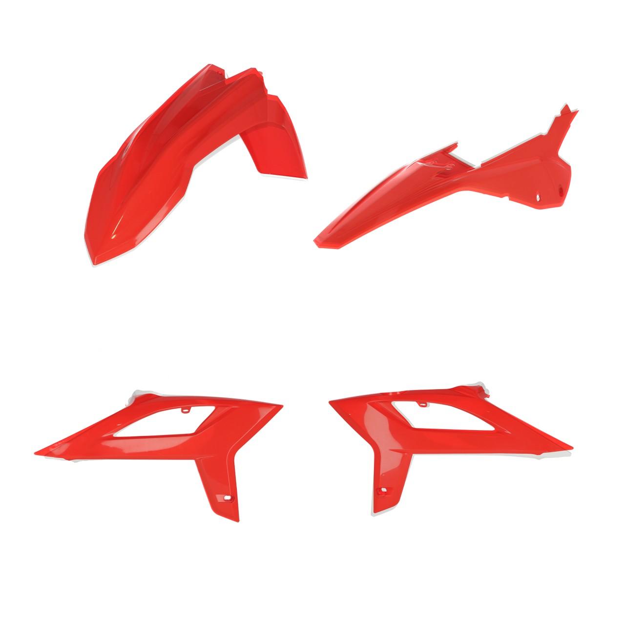 0024940.553 - Acerbis Standard Plastics Kit - Beta RX 300/450 2022 - OEM (Red)