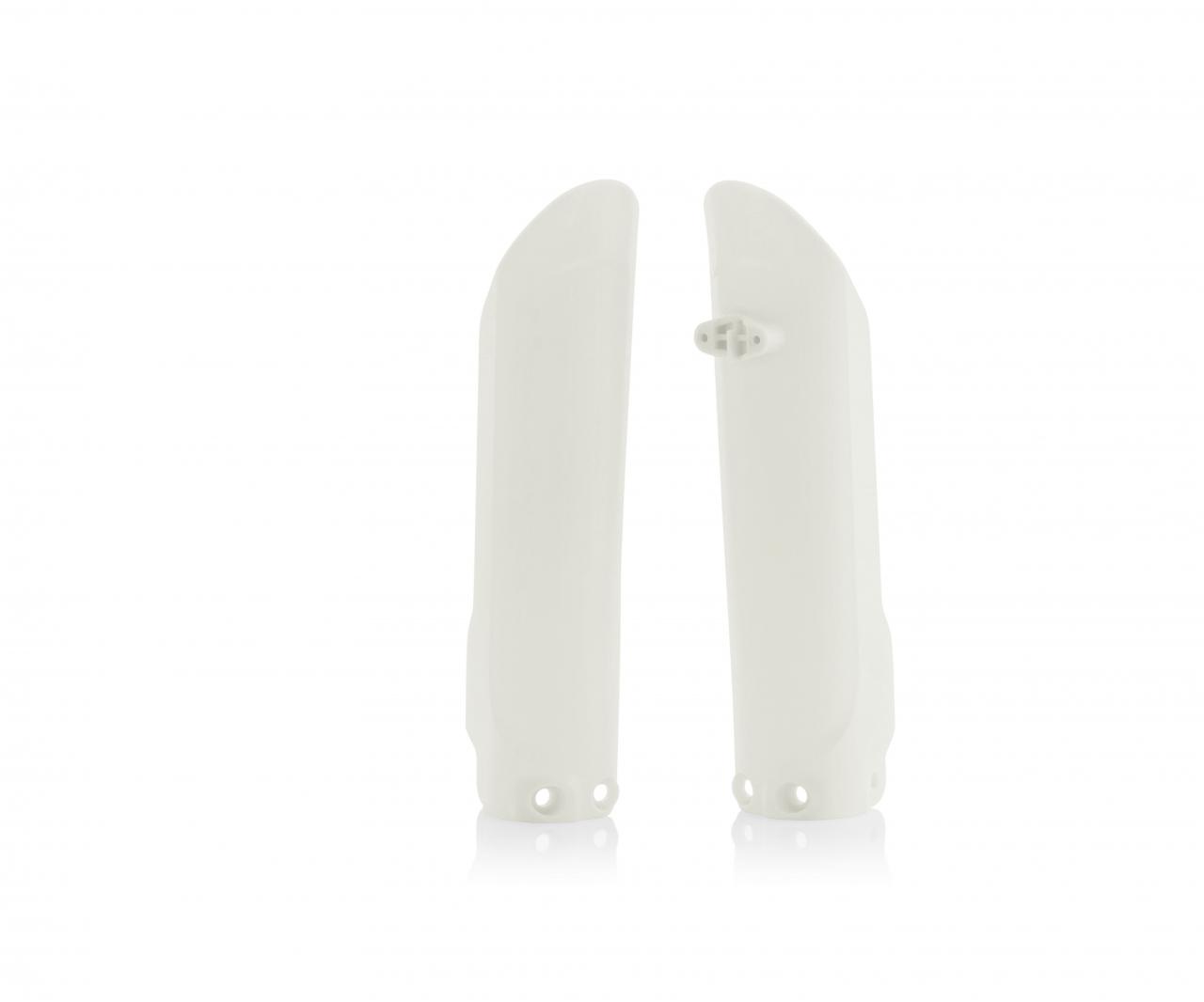 Acerbis White 2 0023045.031 - Fork Guards - Husqvarna Tc85 & Ktm Sx85 2018-2024 - Off White