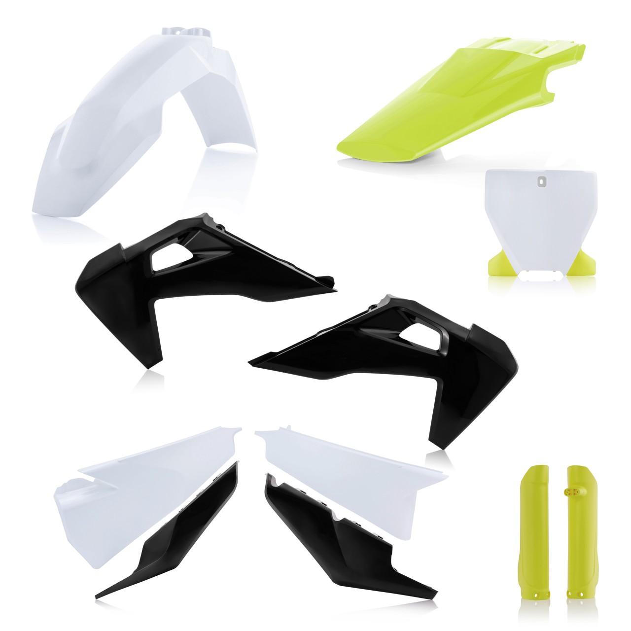 0023481.237 - Acerbis Full Plastics Kit - Husqvarna FC 250/350 & TC125/250 2019-22 - Factory Rockstar