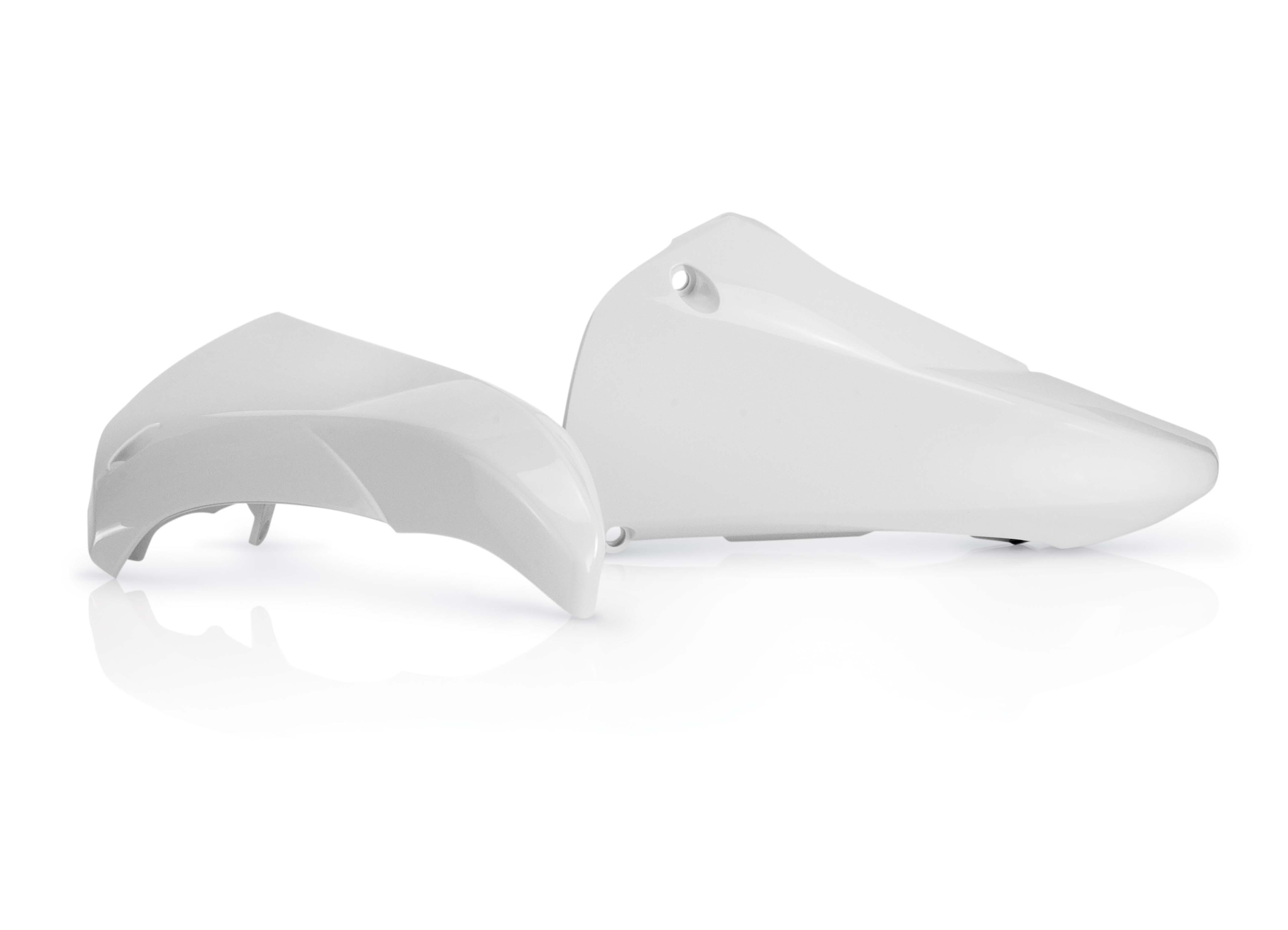 Acerbis White 0013772.030 - Upper Radiator Scoops - Yamaha Yzf450 2010-13