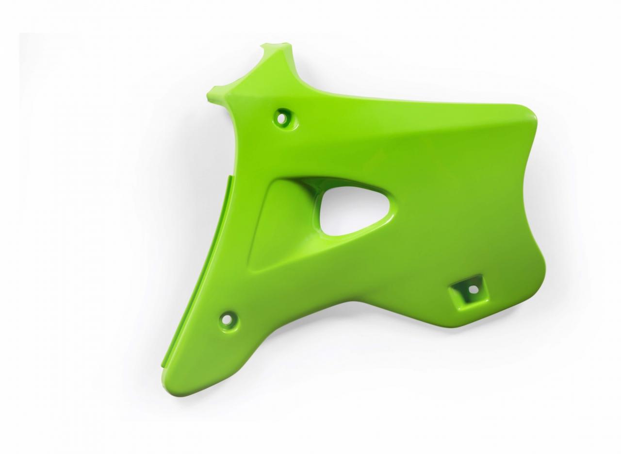 0003769.130 - Acerbis Radiator Scoops - Kawasaki KX 125/250 1995-98 - Green image 2