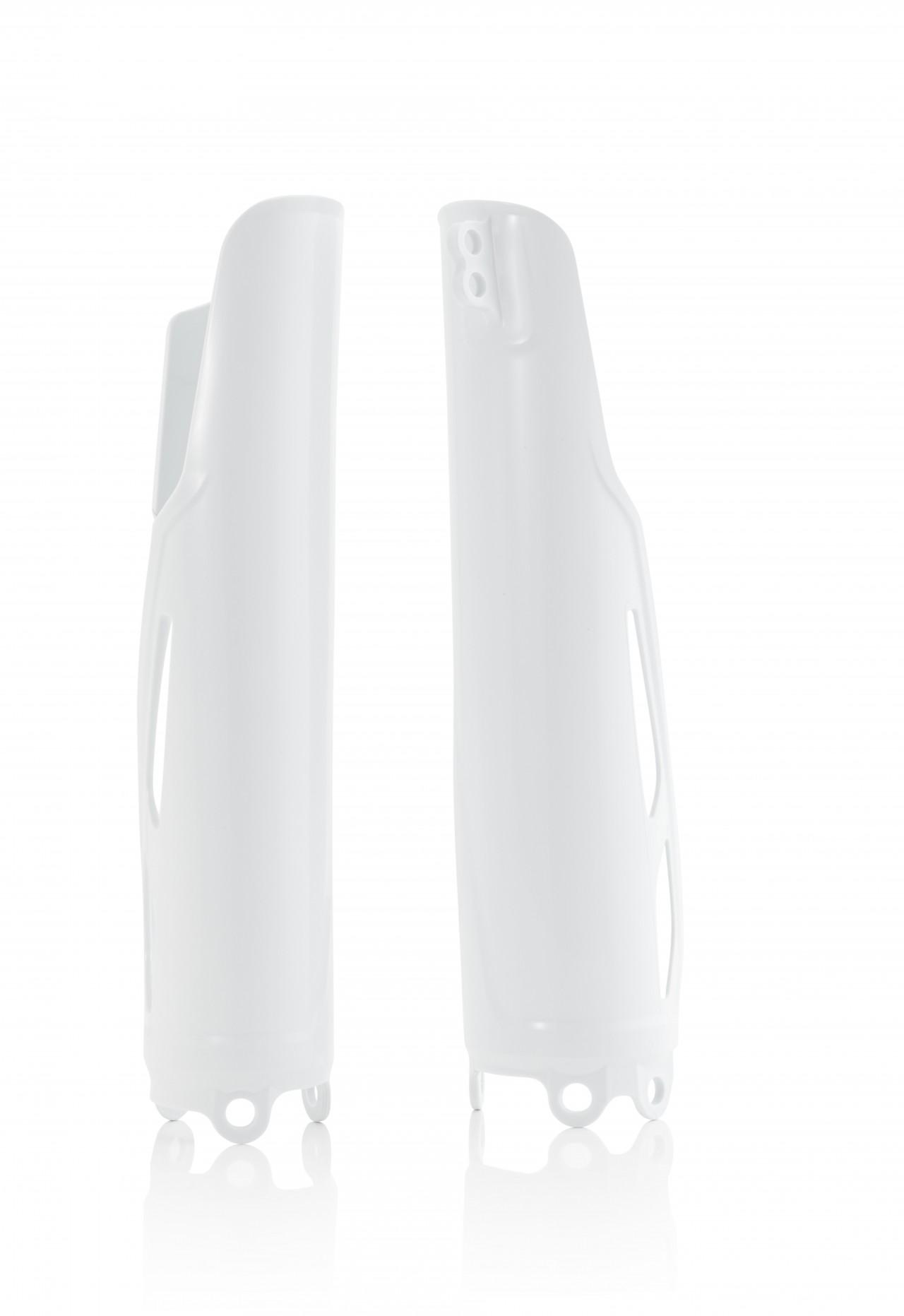 Acerbis White 0023607.030 - Fork Guards - Honda Crf250r 2019-2025, Crf450r 2020-2025, Crf450rx 2019-2025