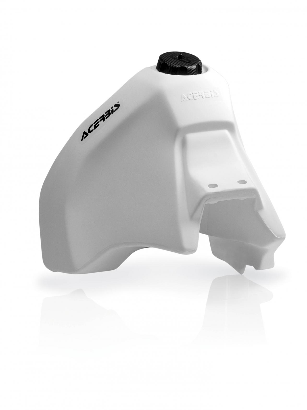 Image of 0001585.030 - Acerbis Complete Fuel Tank - Suzuki DR350 1990-99 - White/ 16L White 0001585.030