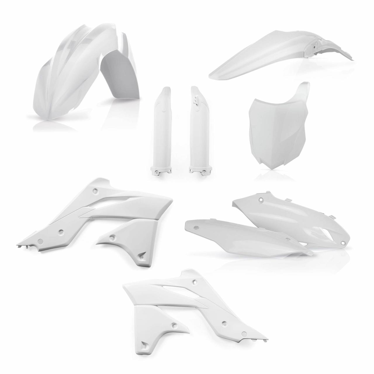 0016876.030 - Acerbis Full Plastics Kit - Kawasaki KXF250 2013 - White