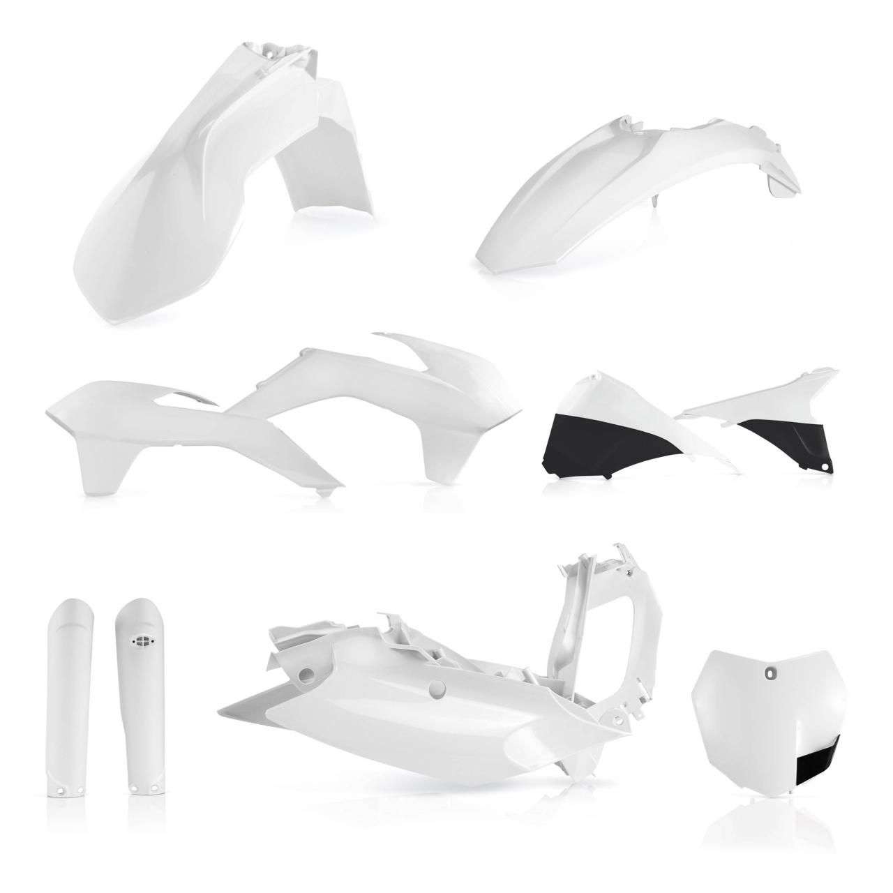 0017843.030 - Acerbis Full Plastics Kit - KTM SX 125/150 & SXF 250/450/505 2015, SX250 2015-16 - White