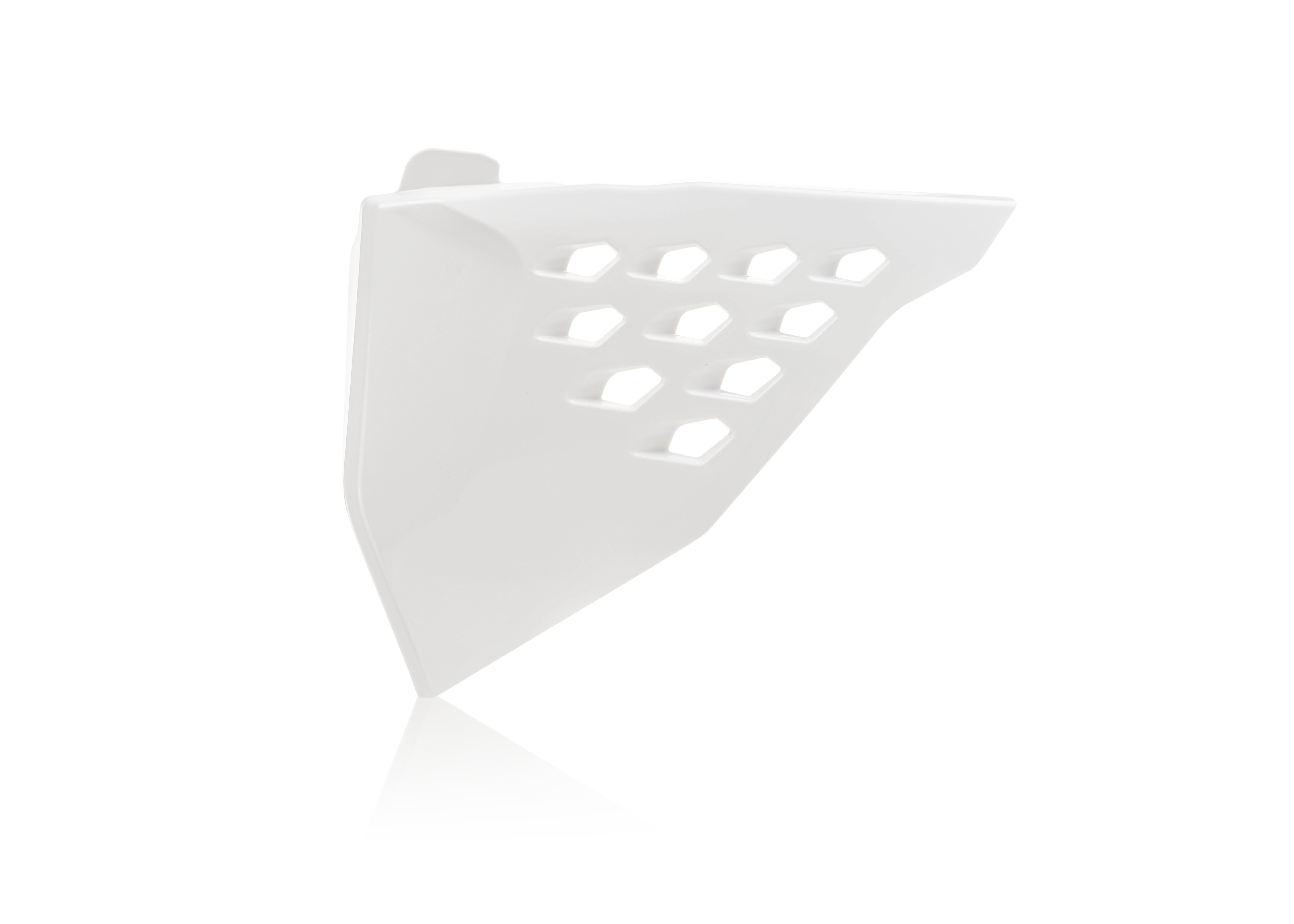 Acerbis White 0024262.030 - Vented Air Box Cover - Ktm Exc/ Exc-F 2020-23, Sxf/ Sx 2020-22