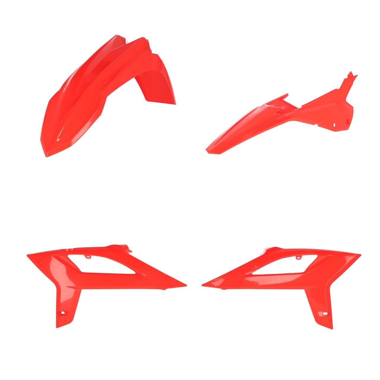 0024938.110 - Acerbis Standard Plastics Kit - Beta RR 125/200/250/350/390/430/480 2020-2022 - Red
