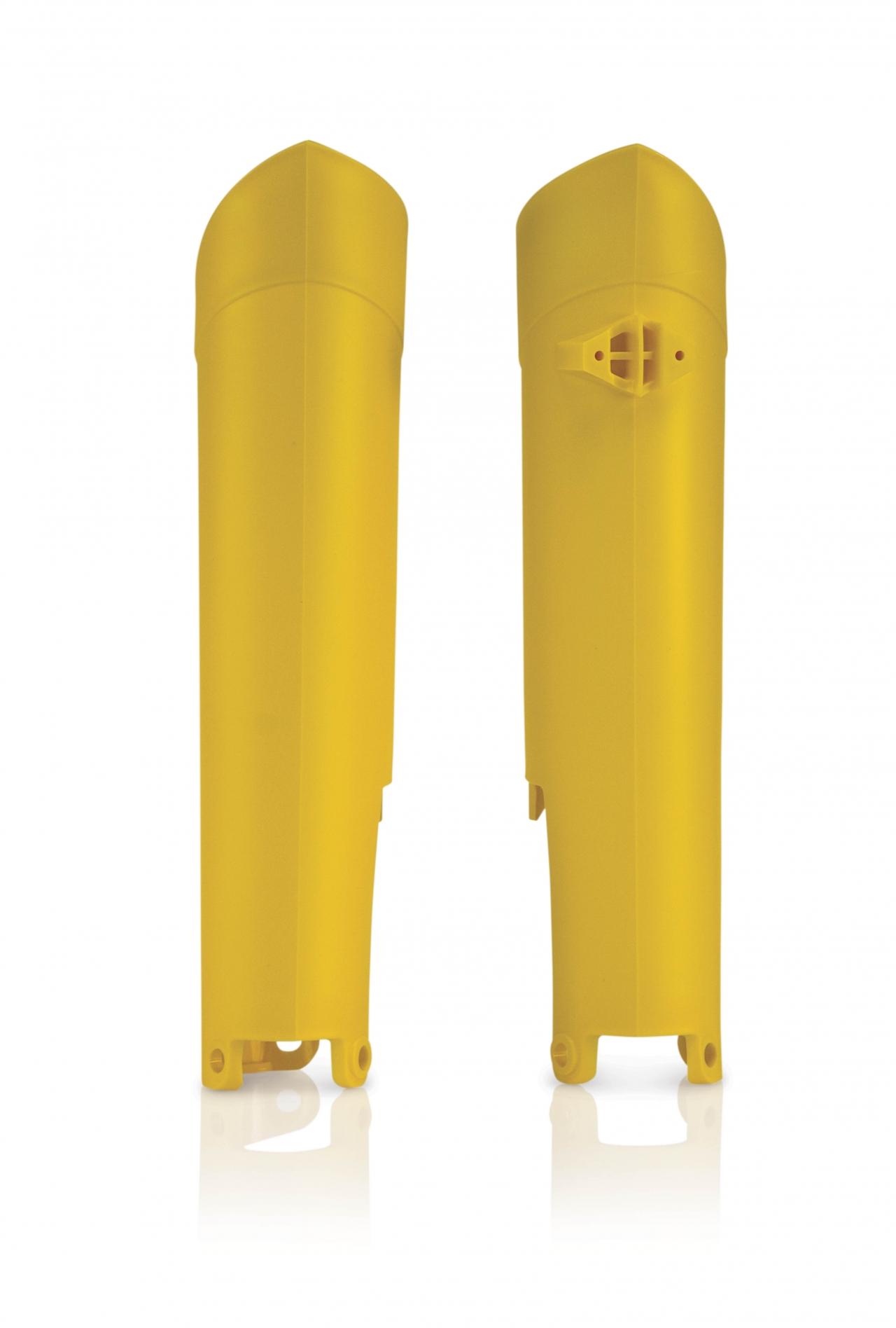 0011649.060 - Acerbis Fork Guards - Husqvarna TE 125/250/300 & FC 250/350/450 2014-15 - Yellow