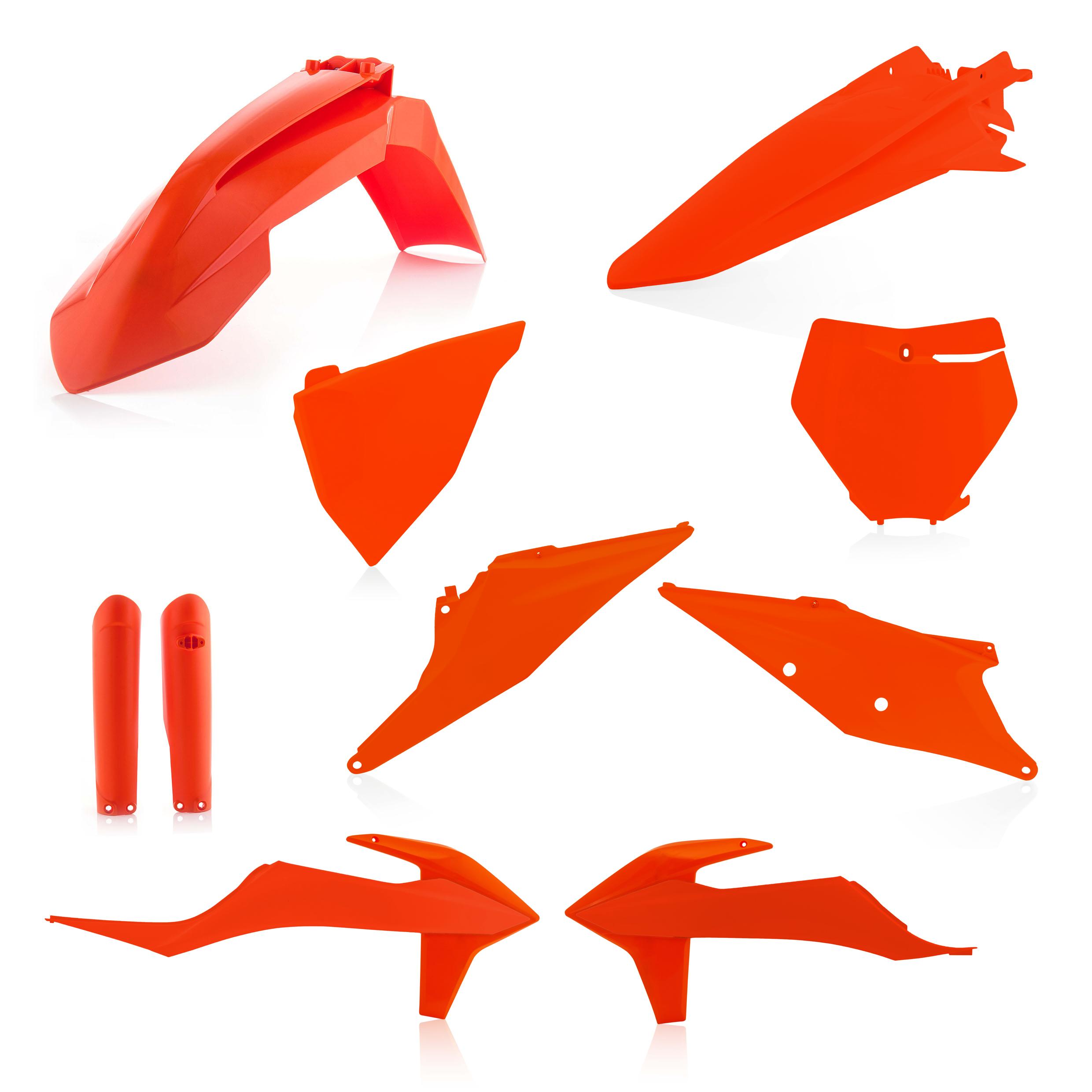 0023479.011.016 - Acerbis Full Plastics Kit - KTM SX 125/250 & SXF 250/350/450 2019-22 - Orange