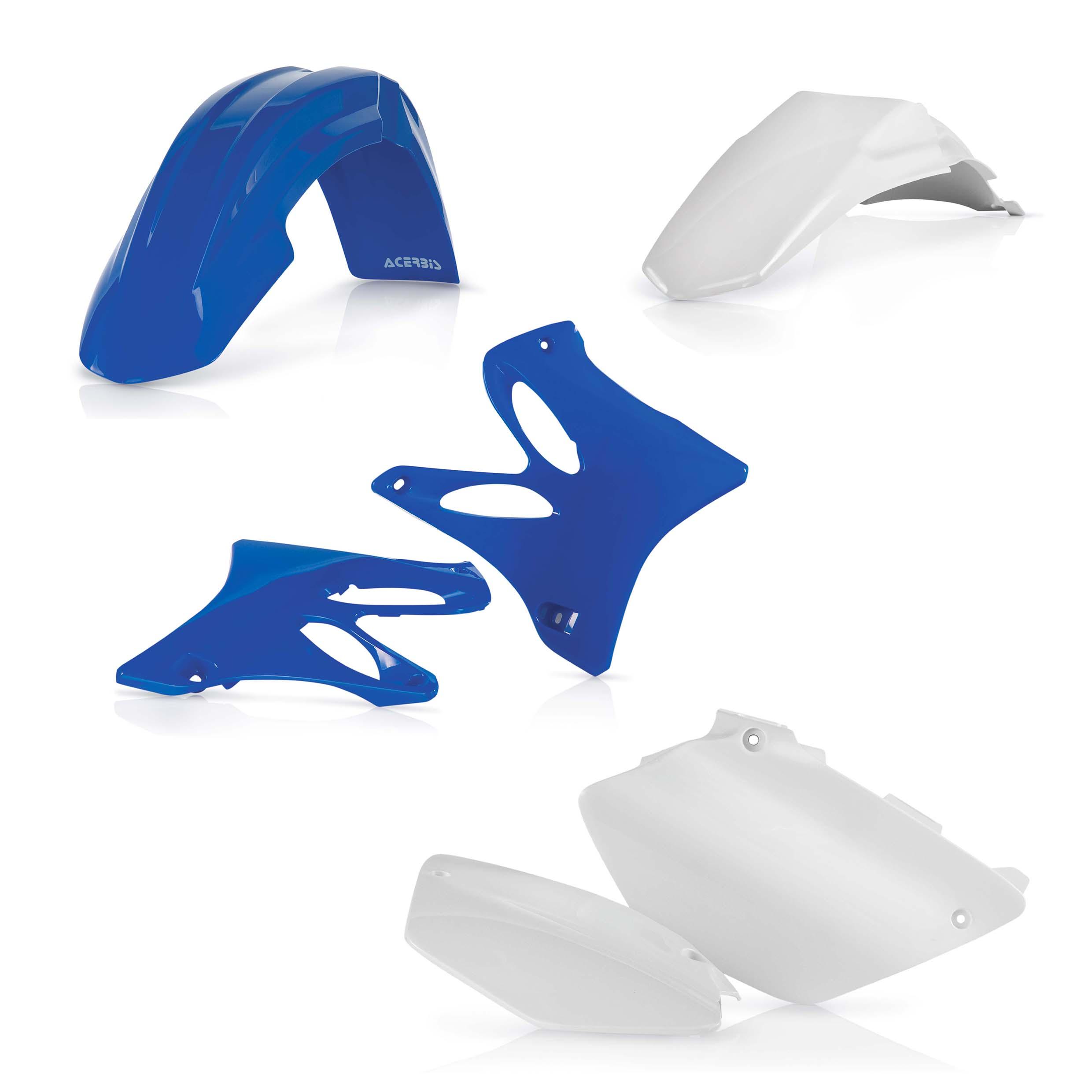 Acerbis Blue/White 0009320.553.013 - Standard Plastics Kit - Yamaha Yz 125/250 & Wr 125/250 2006-14 - Oem '13 ()
