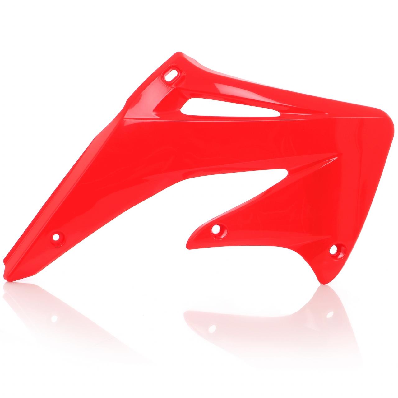 Acerbis Red 0003883.110.990 - Radiator Scoops - Honda Crf450r 2002-04