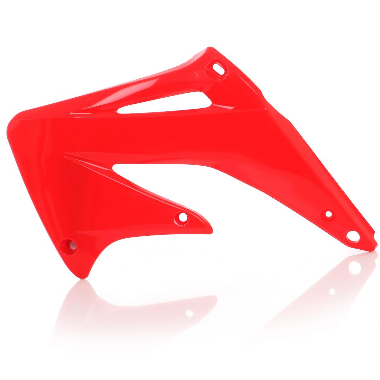 0003883.110.990 - Acerbis Radiator Scoops - Honda CRF450R 2002-04 - Red image 2