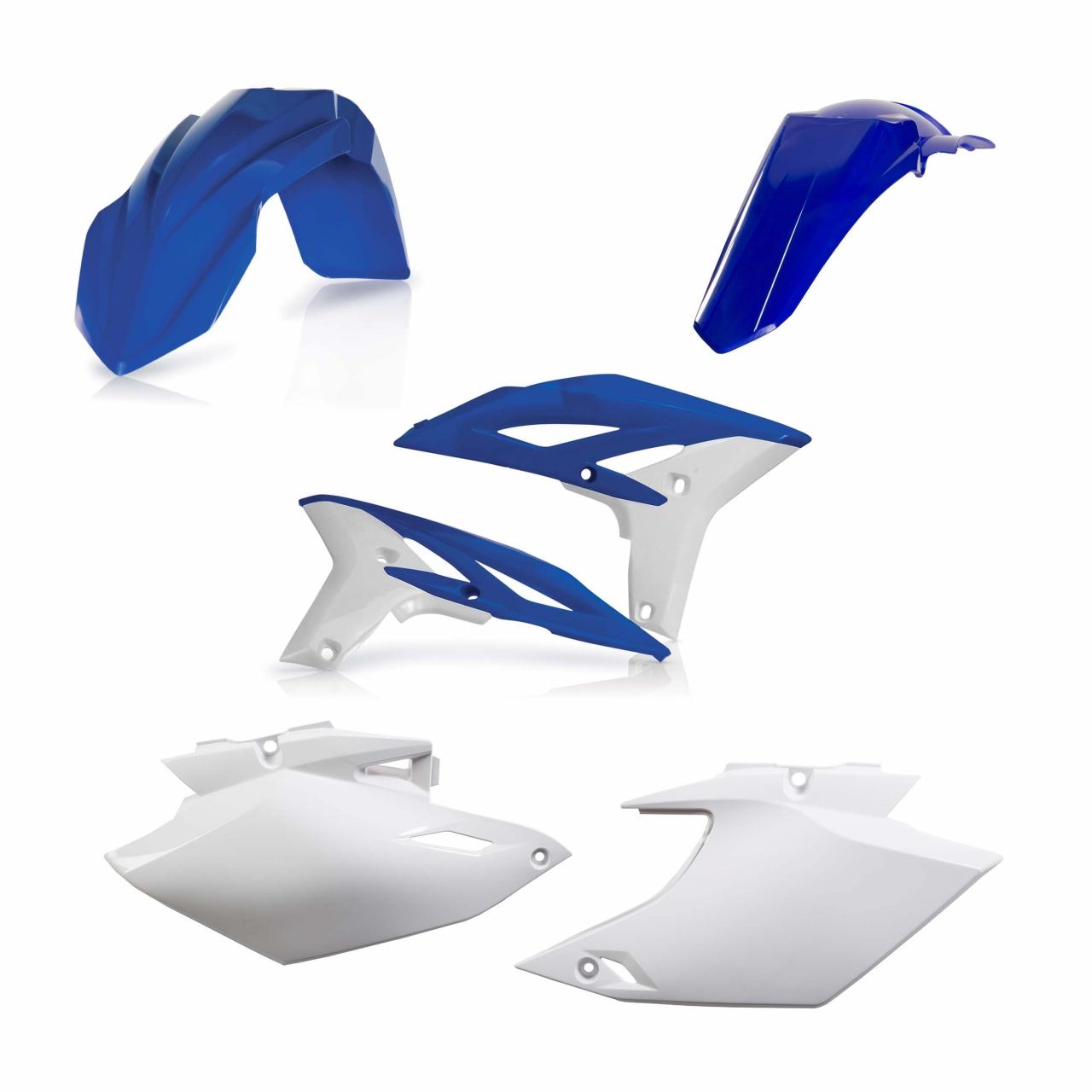 0016561.553 - Acerbis Standard Plastics Kit - Yamaha WRF450 2012-15 - OEM (Blue/White)