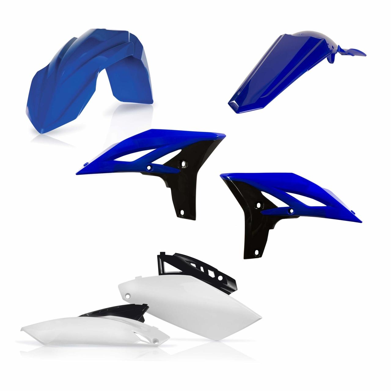 0013775.553 - Acerbis Standard Plastics Kit - Yamaha YZF250 2010-13 - OEM '10 (Blue)