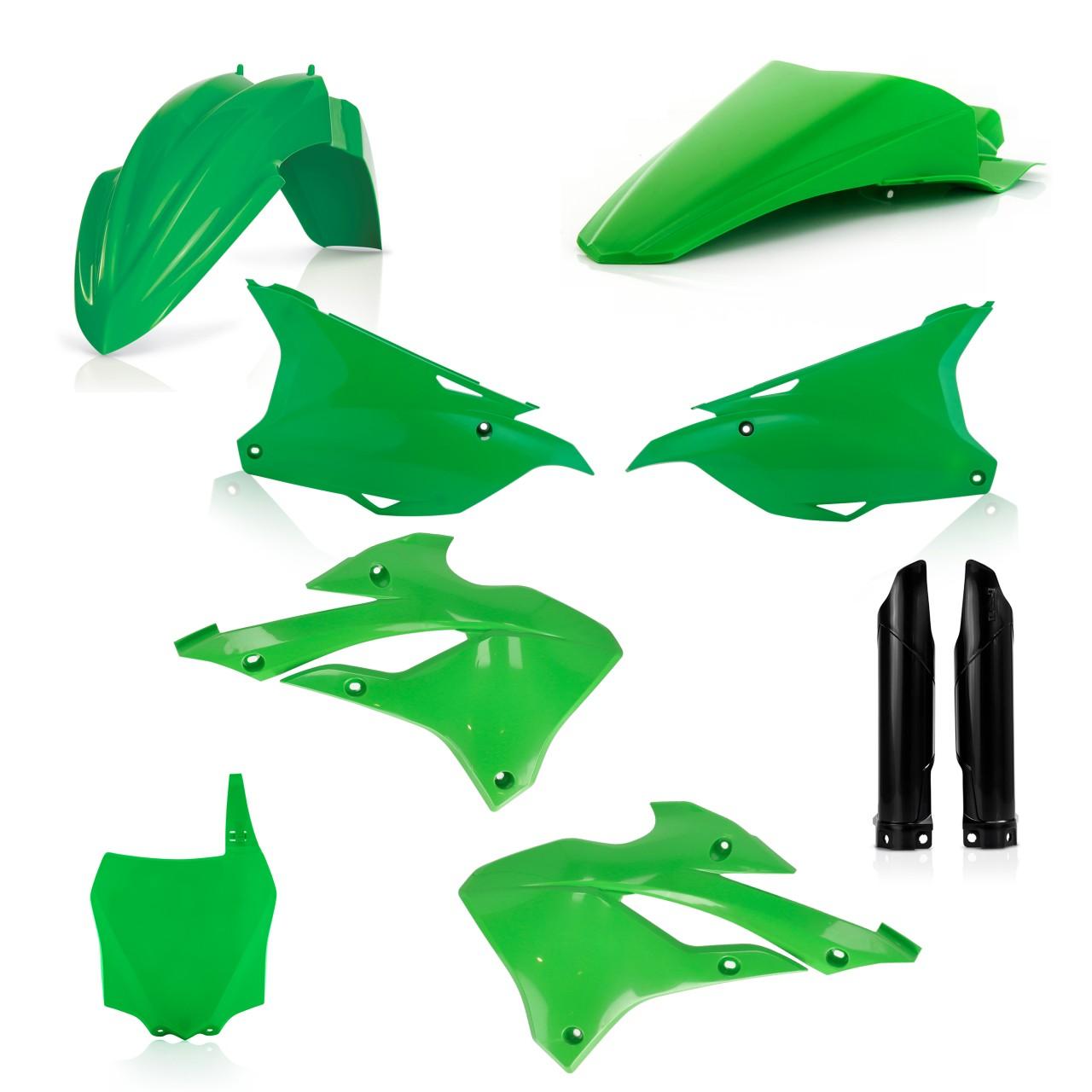 Acerbis Oem 0024923.553 - Plastics Kit - Kawasaki Kx85 2022-2025 - (Green)